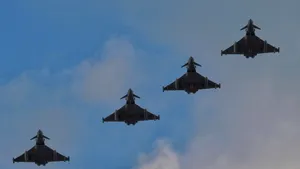 Circa 200 de militari britanici, în misiuni de Poliţie Aeriană Întărită sub comanda NATO, în România