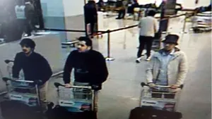 Prima imagine cu presupuşii atacatori din Bruxelles