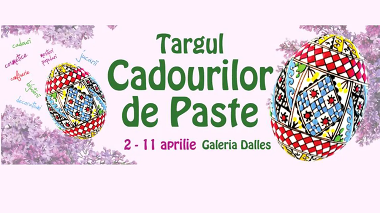 Cafea, delicatese şi bijuterii din argint, la Târgul de Paşti de la Sala Dalles din Bucureşti