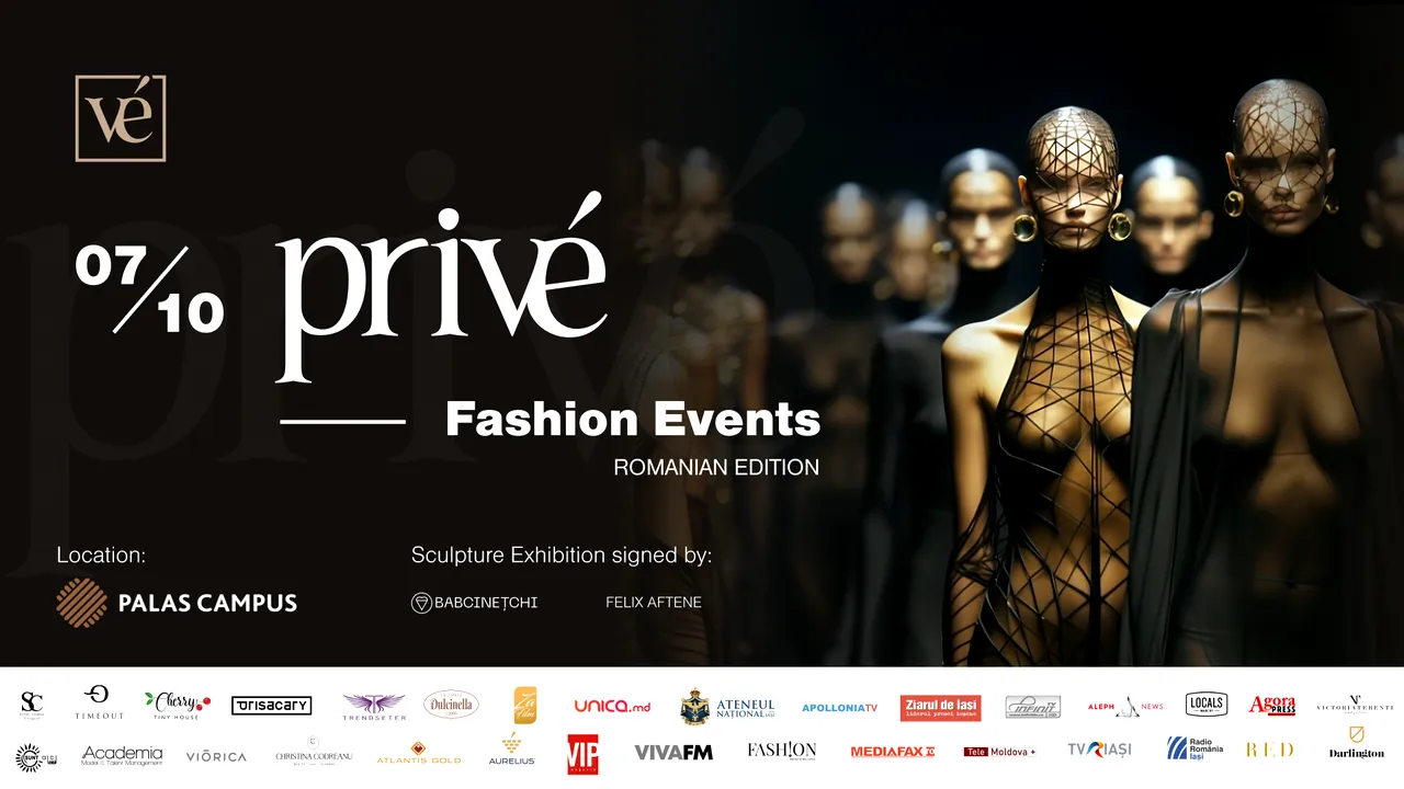 Privé Fashion Events, o simfonie vizuală şi estetică între artă şi modă


