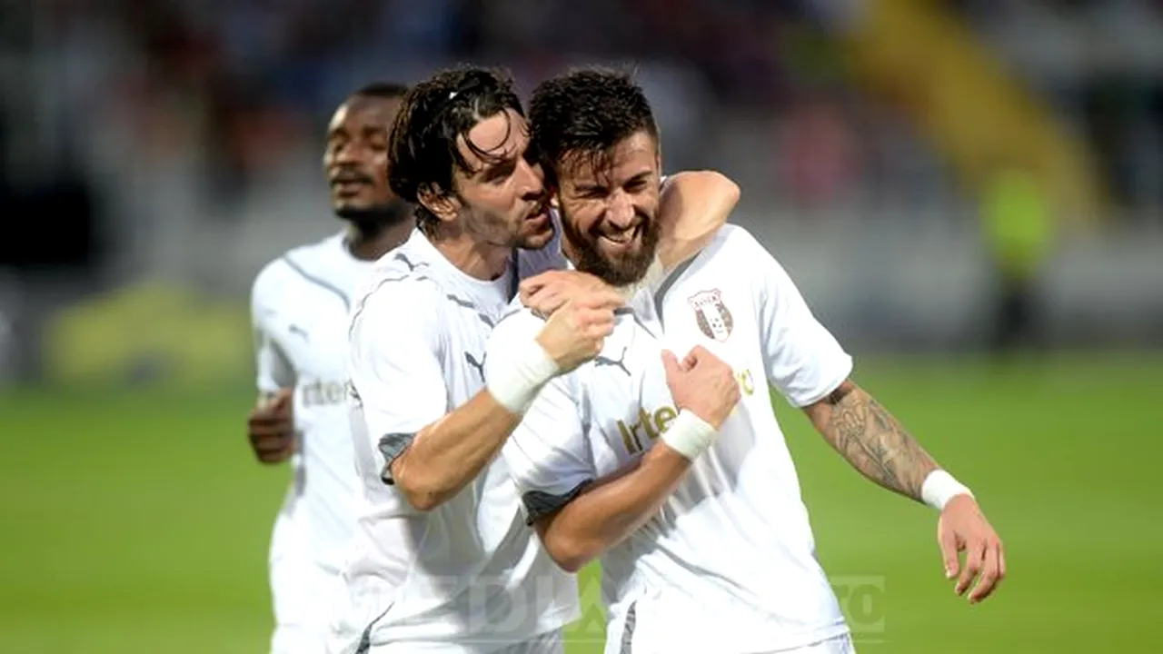 Astra Giurgiu a învins Slovan Liberec, scor 3-2, şi s-a calificat în play-off-ul Ligii Europa