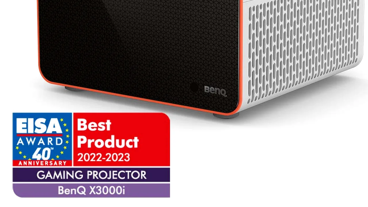 Proiectorul de gaming BenQ X3000i a câştigat premiul EISA