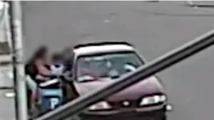 VIDEO Momentul în care o mamă îşi salvează copilul, răpit de lângă ea în plină stradă