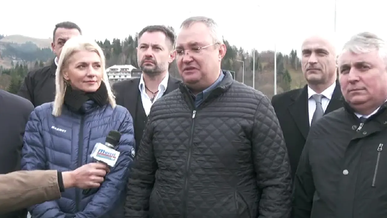 Pod nou şi modern în Dâmbovicioara, judeţul Argeş, după 137 de ani. Ciucă a mers să vadă stadiul