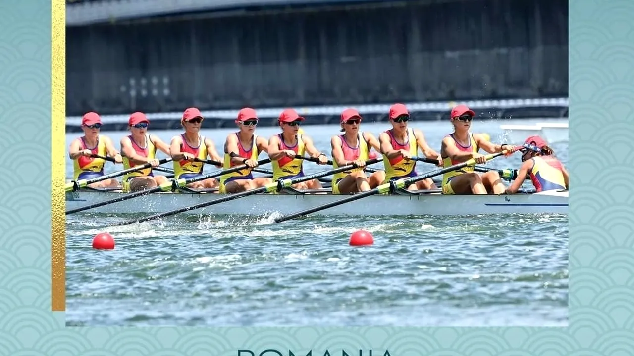 Barca de 8+1 a terminat pe locul 6 finala. România rămâne cu 4 medalii la Jocurile Olimpice
