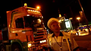 Circulaţia pe DN4, DN7 şi pe Centura Capitalei, îngreunată de transporturi agabaritice