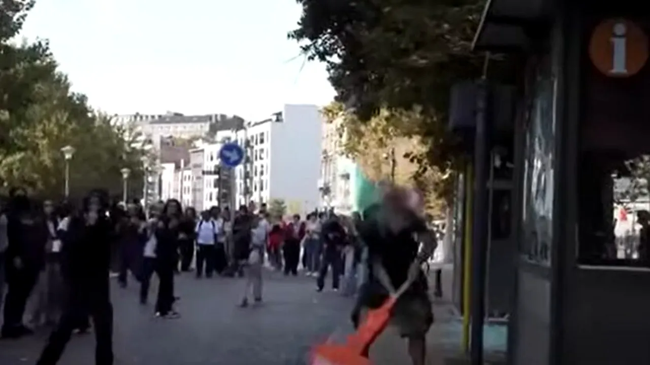 Proteste de amploare la Bruxelles. Poliția a folosit gaze lacrimogene, iar 140 de zboruri au fost anulate