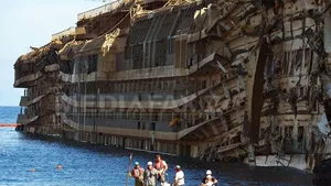 Resturi umane, găsite în apropierea epavei vasului Costa Concordia