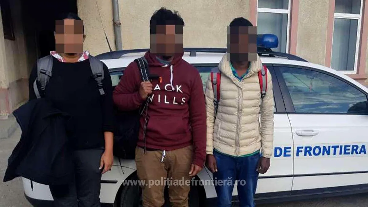 Trei migranţi au fost prinşi în Satu Mare în timp ce încercau să ajungă la frontiera cu Ungaria 