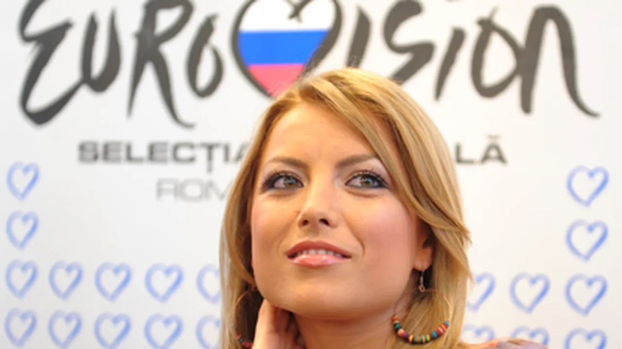 Elena Gheorghe va avea un tron pe scena de la Eurovision
