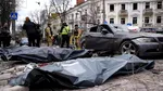 Forțele rusești au lovit din nou un centru comercial din Sumî