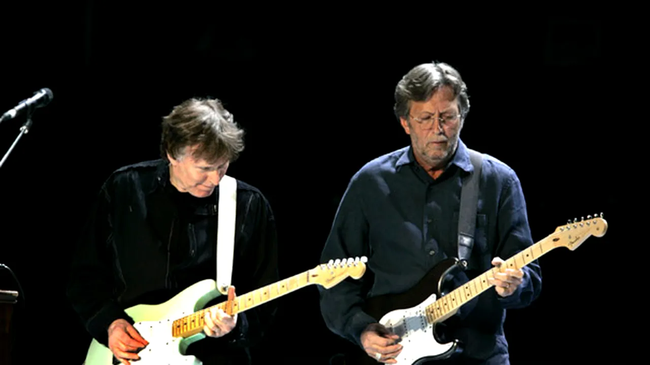 Eric Clapton şi Steve Winwood vin în România - VIDEO
