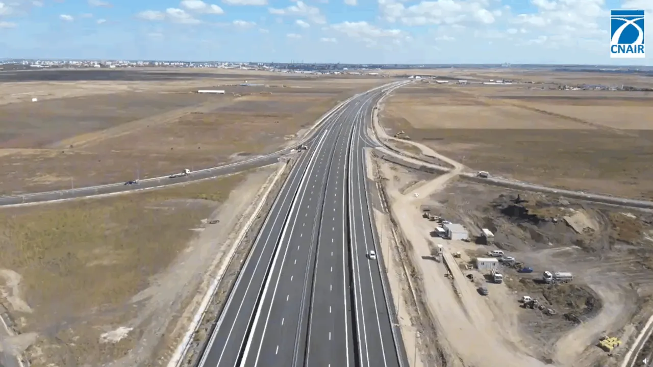 De 1 Decembrie, românii vor putea circula pe autostradă de la București la Focșani