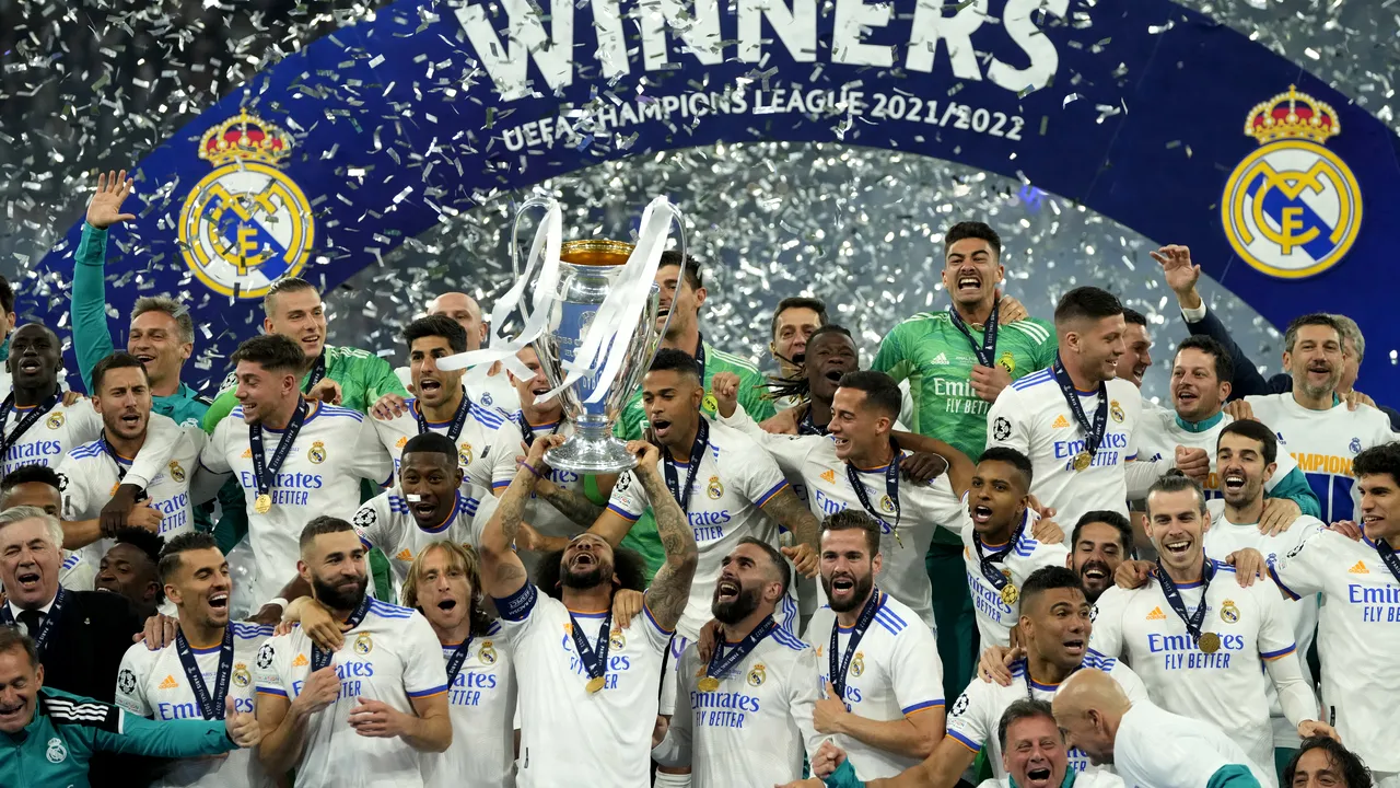 Real Madrid încheie exerciţiul financiar 2021/22 cu un profit de 13 milioane de euro