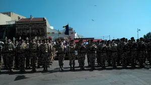 Constanţa: Peste 400 de militari din Batalionul 341 Infanterie „Rechinii Albi” pleacă în Afganistan - FOTO/VIDEO