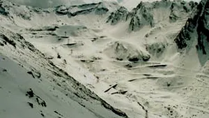 Strat de zăpadă de cinci centimetri la Bâlea Lac