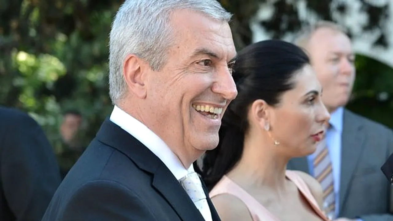 Fostul premier Tăriceanu s-a căsătorit pentru a cincea oară
