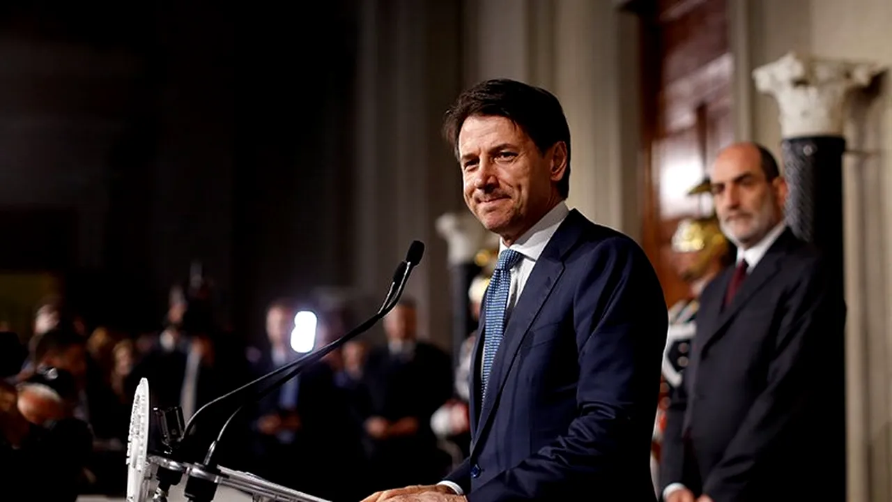 Preşedintele Italiei îl mandatează pe Giuseppe Conte să formeze viitorul guvern
