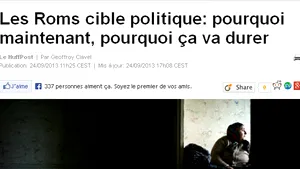 Problema romilor şi aderarea României şi Bulgariei la Schengen invadează presa franceză