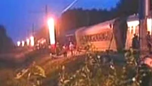 Un tren a deraiat în urma unei explozii în Rusia