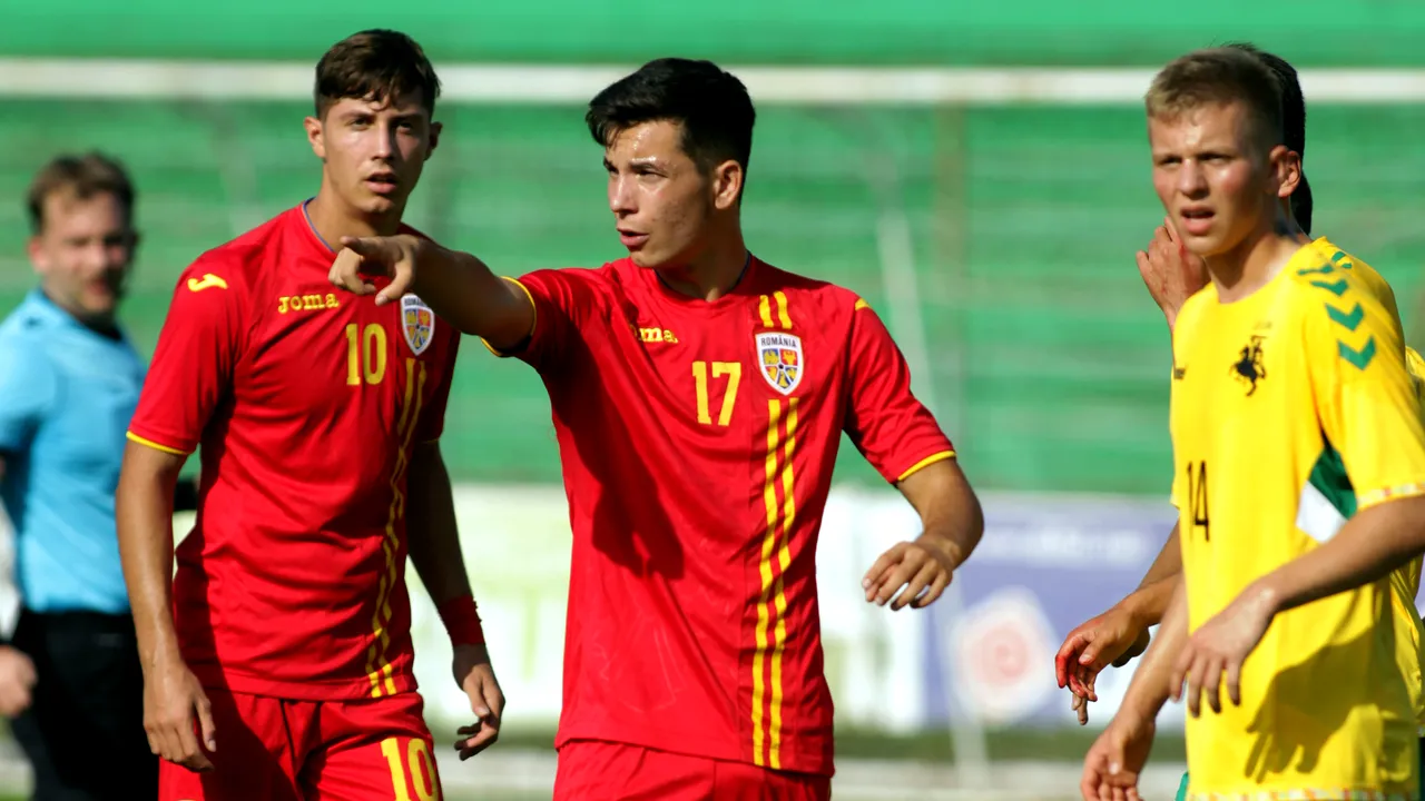 Grupă uşoară pentru România U19 în preliminariile pentru Campionatul European de Fotbal din 2022