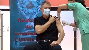 President Klaus Iohannis has received the first vaccine dose