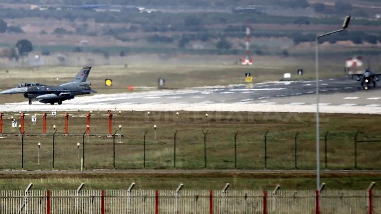 Avioane militare americane au decolat din Turcia, pentru raiduri aeriene în Siria