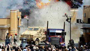 Casă veche de un secol, avariată de un incendiu în timpul filmărilor de la 