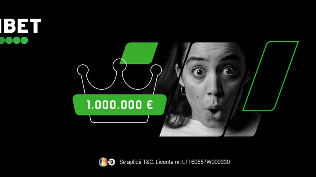 Premii Jackpot în valoare totală de €1.000.000 pentru cei care pariază pe EURO 2020