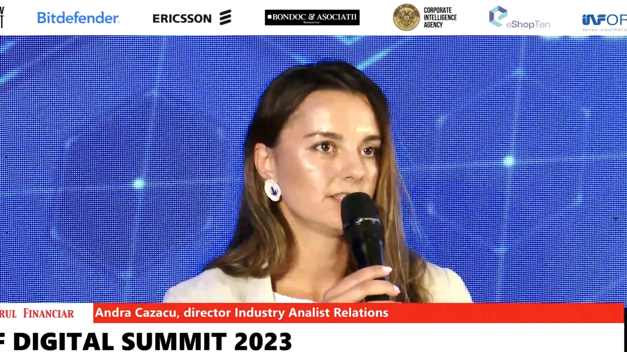 Andra Cazacu, Bitdefender: Trebuie să fie un mix între interacţiunea umană şi generative AI. Gen. AI nu trebuie să înlocuiască niciodată anumite calităţi pe care numai un analist uman le poate aplica