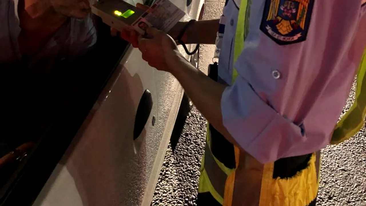 Şoferii din Capitală, verificaţi de Poliţie. Măsuri: 25 permise reţinute pentru alcool, 7 dosare penale | FOTO