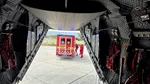 Misiune medicală cu un avion militar: un pacient cu arsuri, transportat din România la un spital din Belgia
