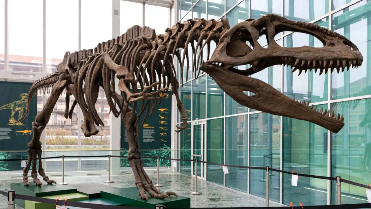 Un schelet de dinozaur ajunge la licitație: prețul estimat este de 30 de milioane de dolari