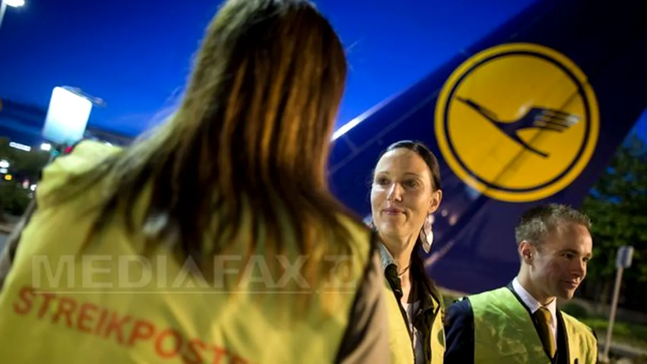 Personalul navigant al Lufthansa intră în grevă şi la aeroportul din Munchen