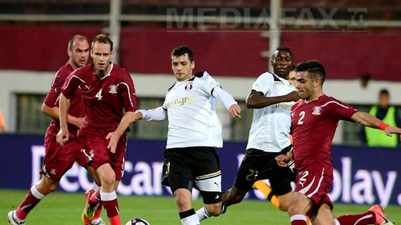 Astra Giurgiu a învins echipa Rapid, scor 3-2, şi s-a calificat în semifinalele Cupei României