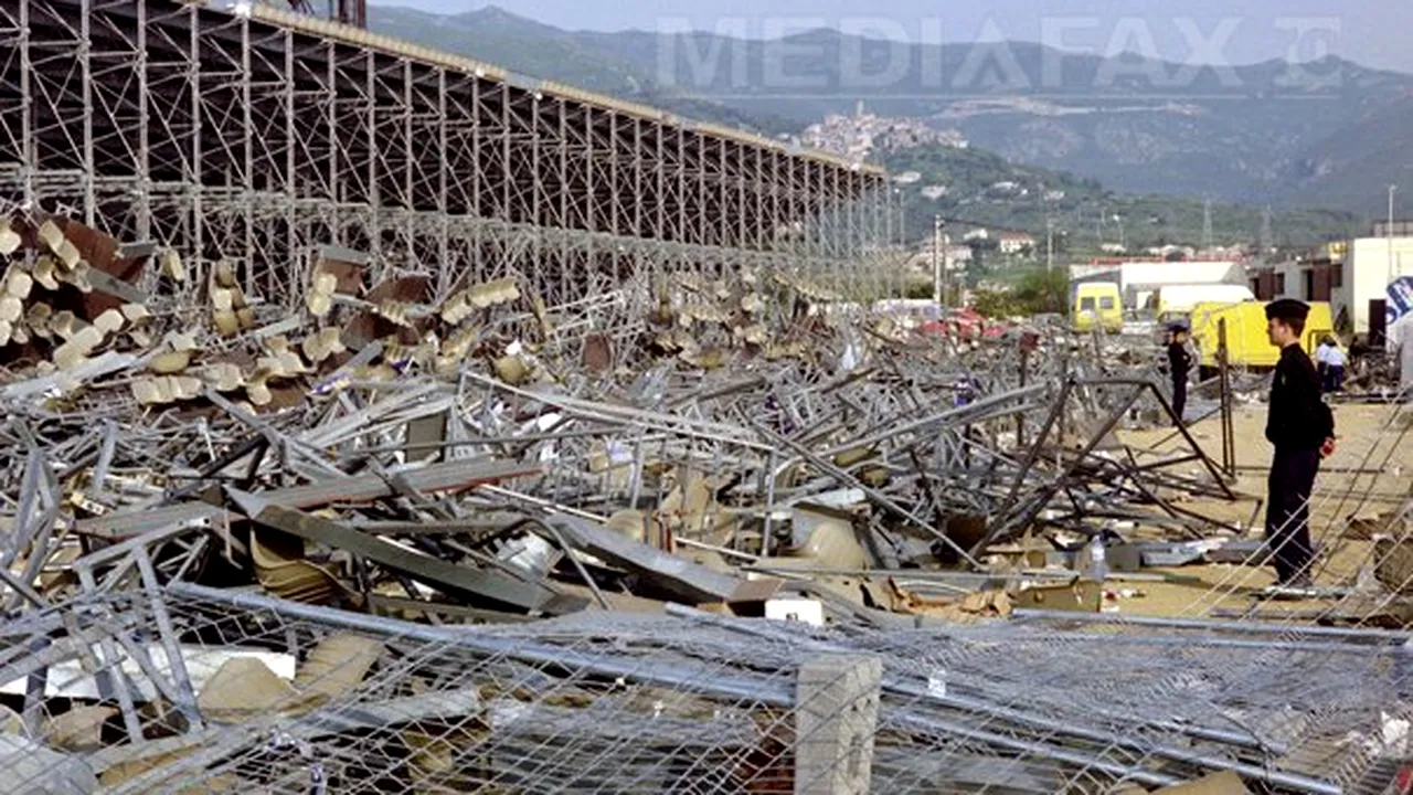 Aproximativ 100 de persoane s-au reunit la stadionul din Furiani pentru a comemora victimele tragediei din 1992