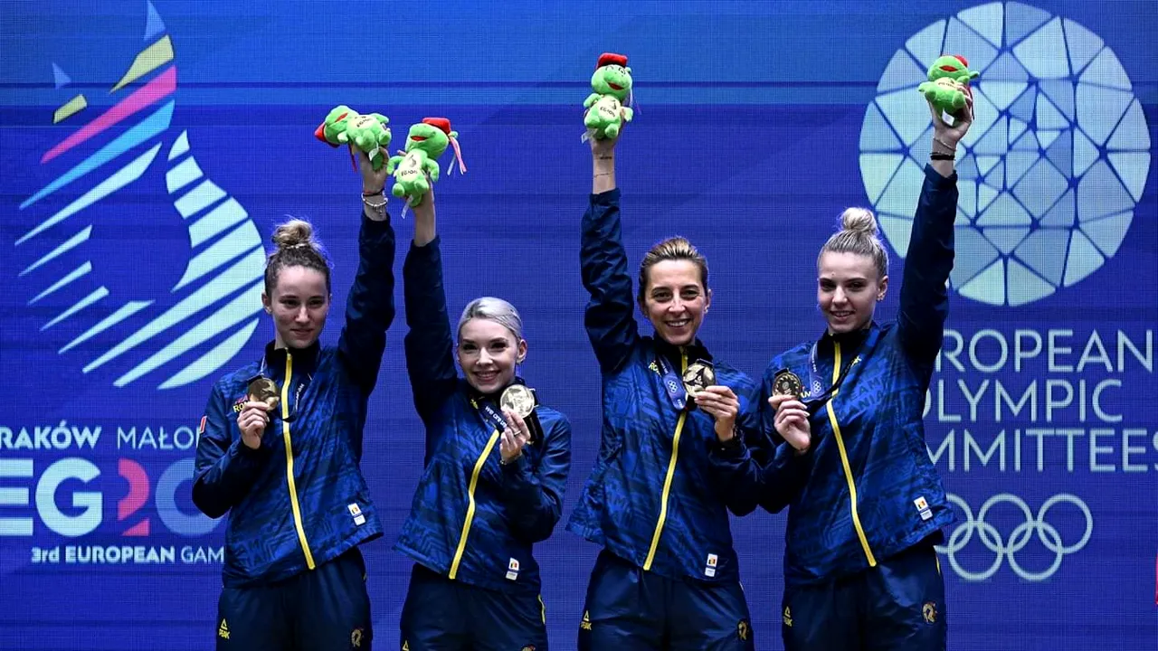 Echipa feminină de tenis de masă, felicitată de premier după ce a câştigat la Jocurile Europene