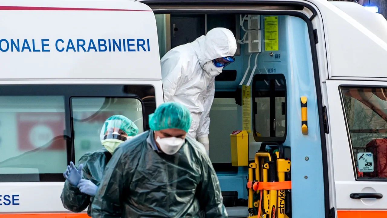 Covid-19 a omorât 168 de oameni într-o singură zi în Italia / E cel mai mare număr de decese înregistrate în 24 de ore de la izbucnirea epidemiei