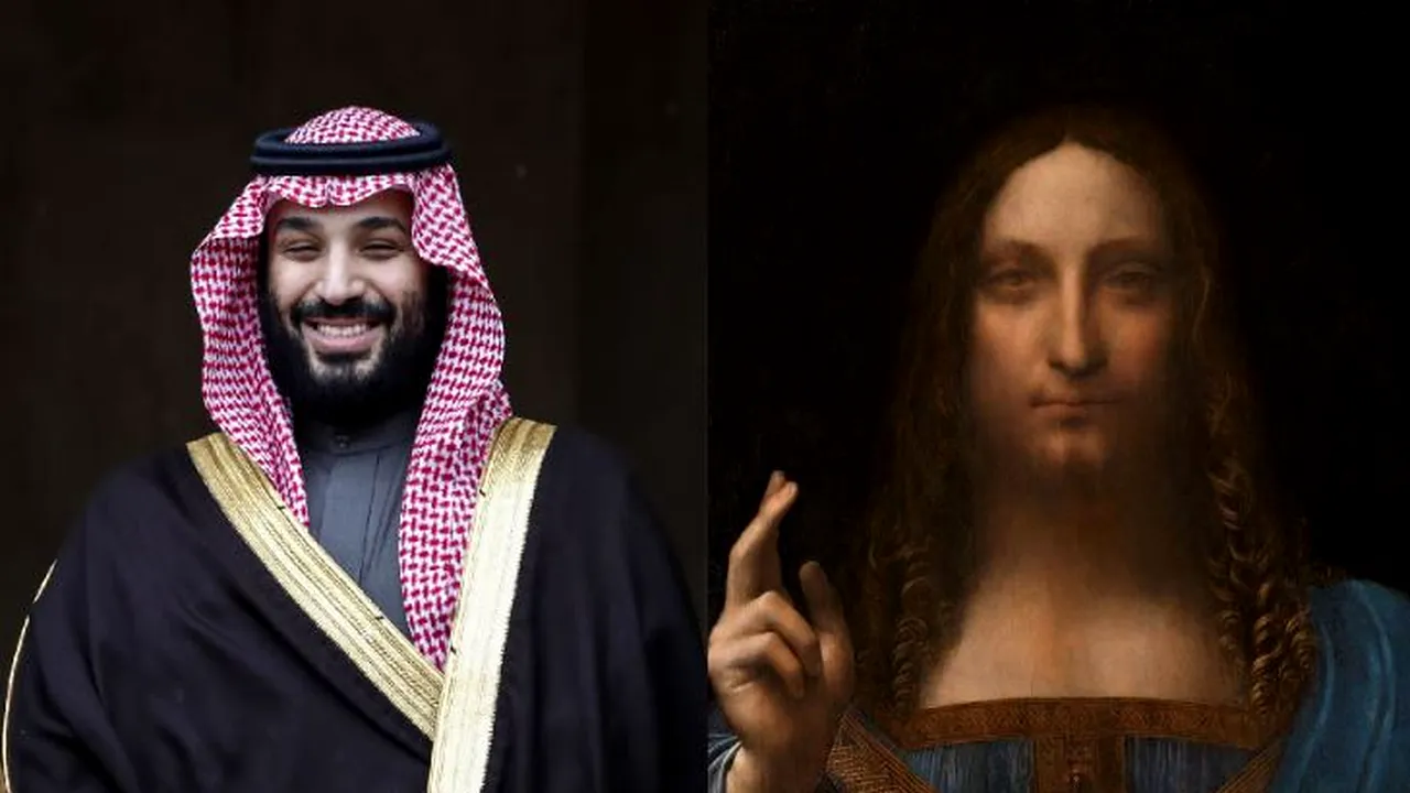 „Salvador Mundi”, cel mai scump tablou din lume, atribuit lui Da Vinci, expus pe iahtul prinţului moştenitor saudit