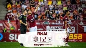 Liga 1. Rapid a pierdut cu Gaz Metan Mediaş şi are 3 meciuri la rând cu câte două goluri încasate