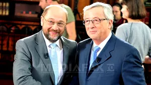 Jean-Claude Juncker şi Martin Schulz se vor confrunta pe 13 mai într-o dezbatere televizată