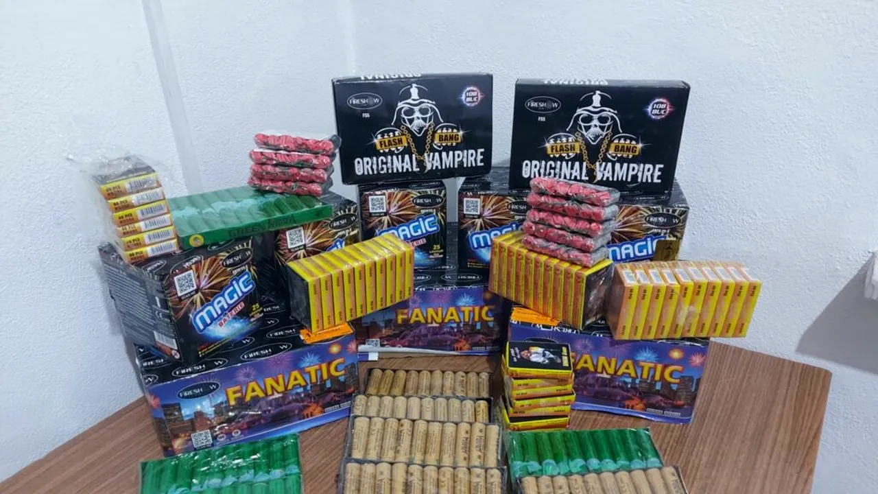 Aproape 3.000 de articole pirotehnice, scoase din circuitul ilegal de jandarmii doljeni