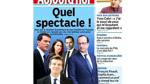 Cum relatează presa franceză demisia Guvernului: Preşedintele Francois Hollande se confruntă cu o 