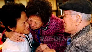 Coreenii despărţiţi de război s-au putut revedea pentru prima oară din februarie 2014 până acum