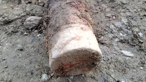 Un proiectil exploziv a fost găsit într-o gospodărie dintr-o localitate de lângă București