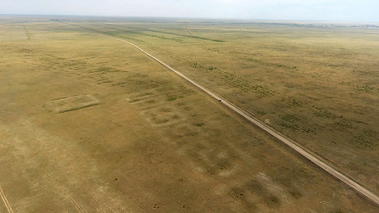 Posibilă metropolă din Epoca Bronzului descoperită în stepele Kazahstanului
