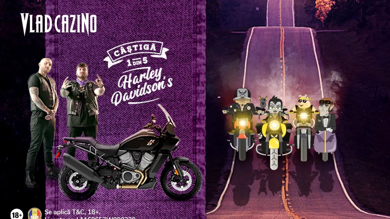 4 motociclete Harley Davidson îşi caută proprietar 