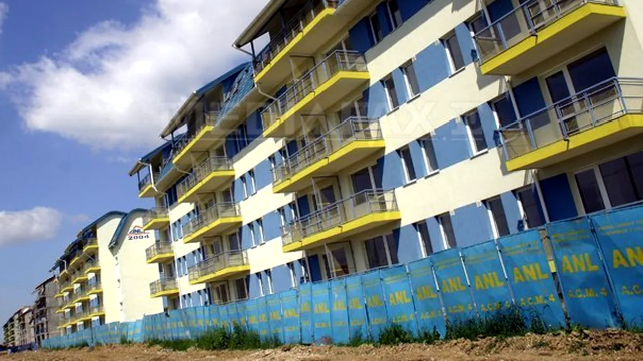 Chiriile la locuinţele sociale ANL, o treime din salariul mediu net
