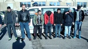 Şase cetăţeni irakieni ascunşi într-un camion cu citrice au fost opriţi la frontiera cu Ungaria