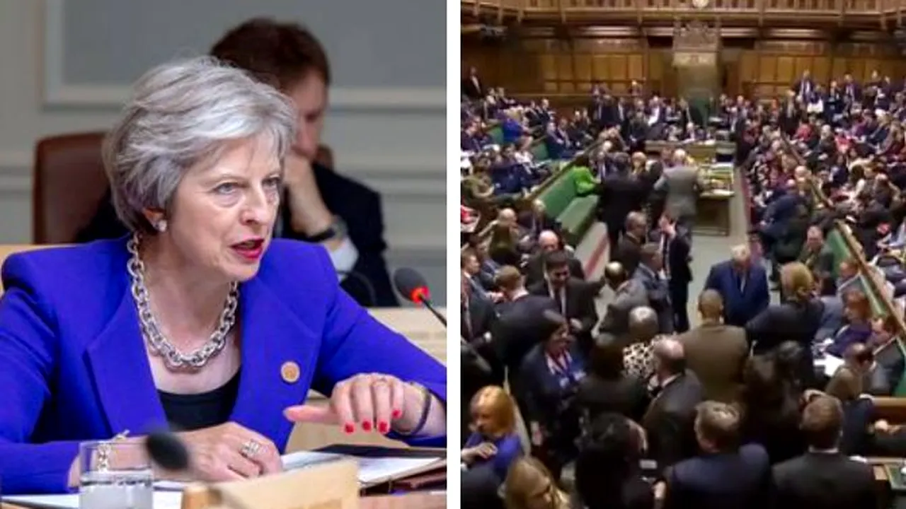 Parlamentul de la Londra RESPINGE Acordul BREXIT negociat cu UE | Opoziţia britanică a depus o moţiune de cenzură la adresa Guvernului/ Ce aşteaptă Theresa May | VIDEO 